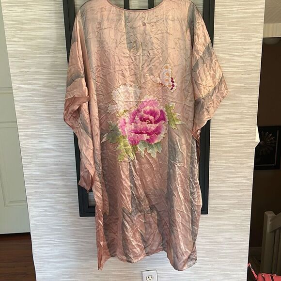 Michael Stars light weight print kimono one size - Picture 4 of 5